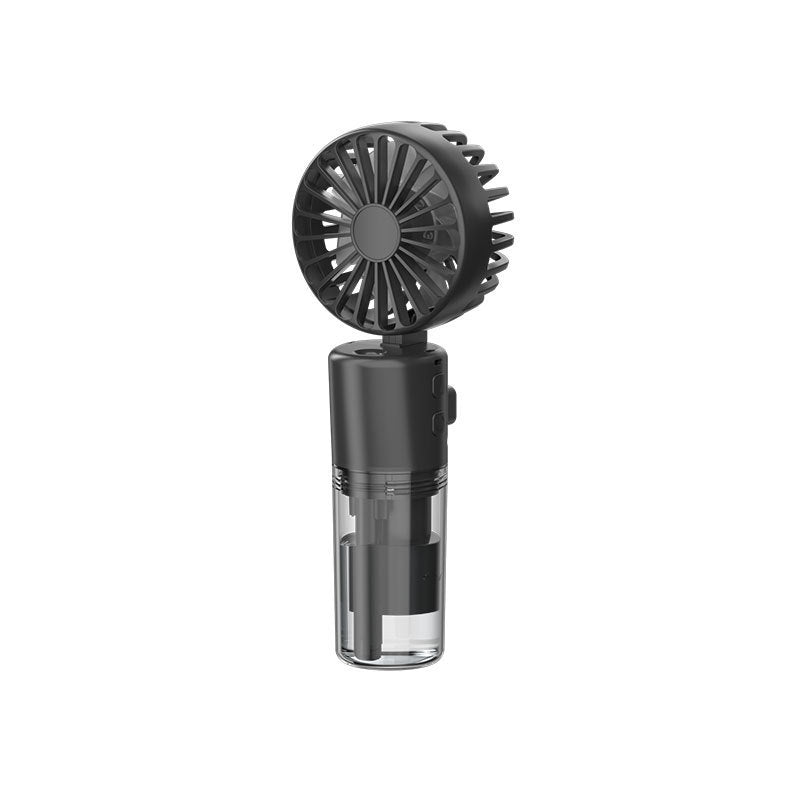 Portable Handheld Spray Fan 4-Speed ​​Water Spray Mist Fan Summer Cooling Artifact USB Charging Summer Supplies Outdoor Mini Fan