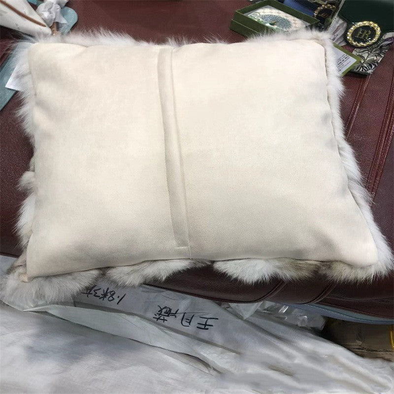 Funda de almohada moderna y sencilla para sofá