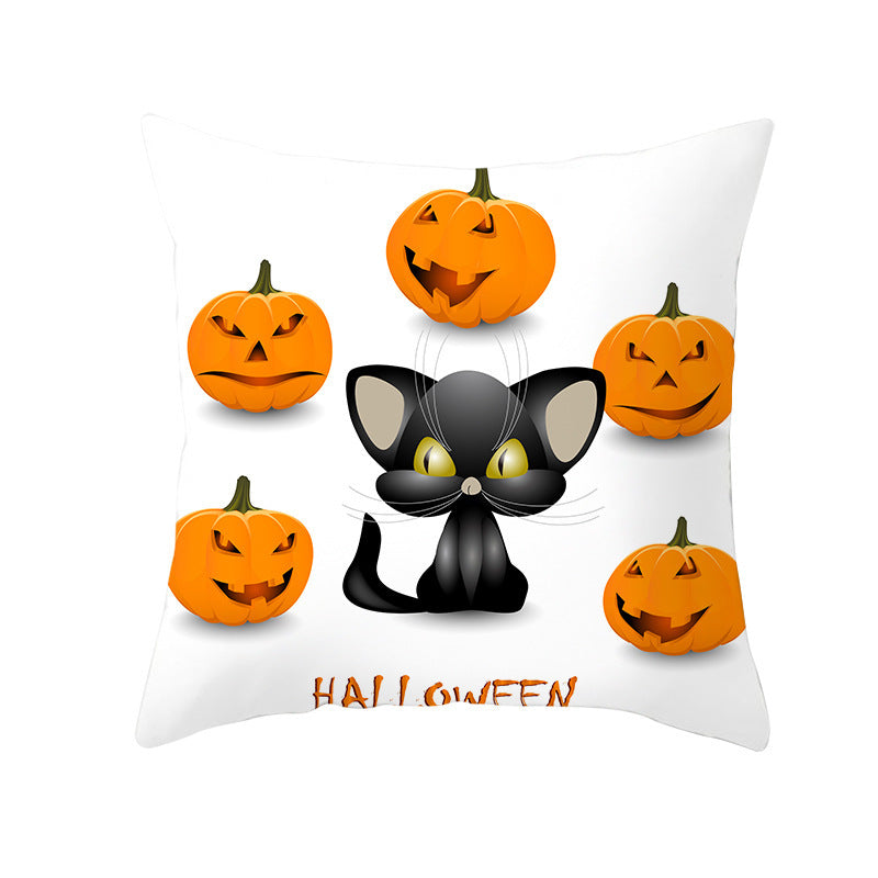 Halloween Pillow - One-sided print on the pillowcase