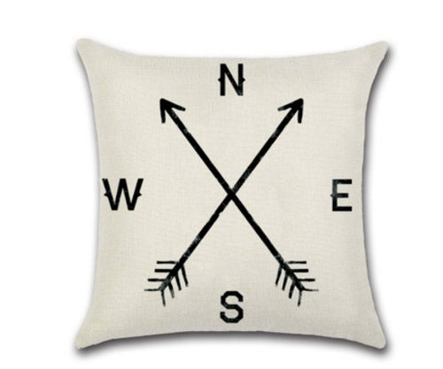 Love Curtain Pillow - Creative Linen Pillowcase for Valentine's Day