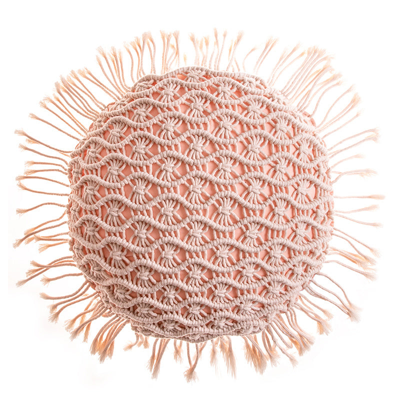 Ręcznie tkana bawełniana poszewka na poduszkę