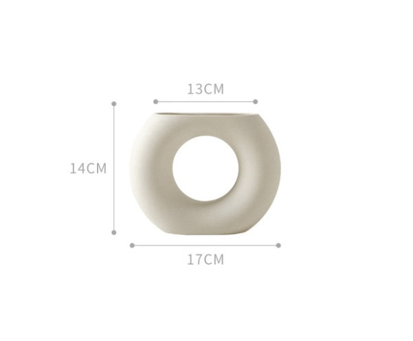 Wazon Ceramiczny Nordic - Elegancki Minimalistyczny Design