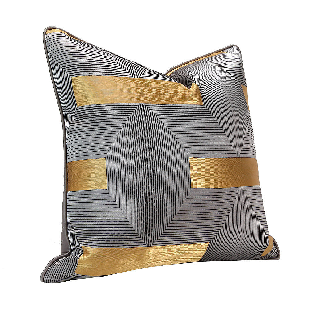 Funda de almohada a rayas para el hogar