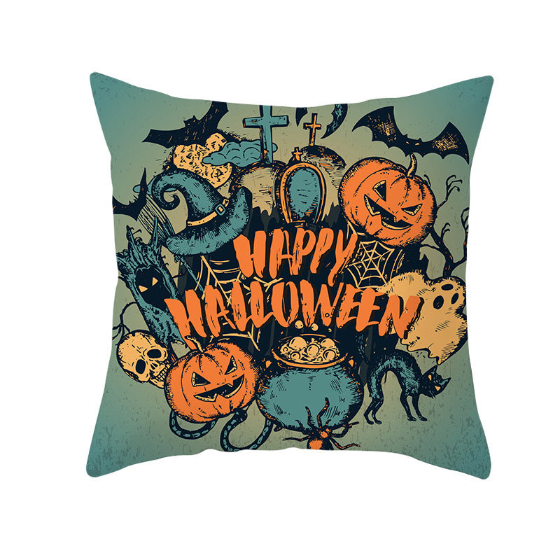 Poszewka Halloweenowa - Nowoczesny Design 45x45cm