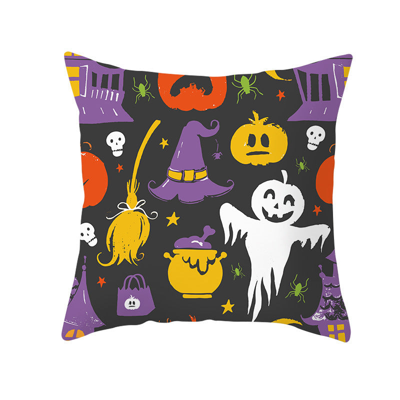 Poszewka Halloweenowa - Nowoczesny Design 45x45cm