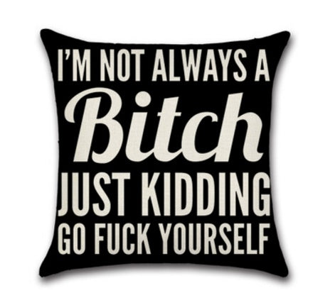 Love Curtain Pillow - Creative Linen Pillowcase for Valentine's Day