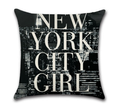 Love Curtain Pillow - Creative Linen Pillowcase for Valentine's Day