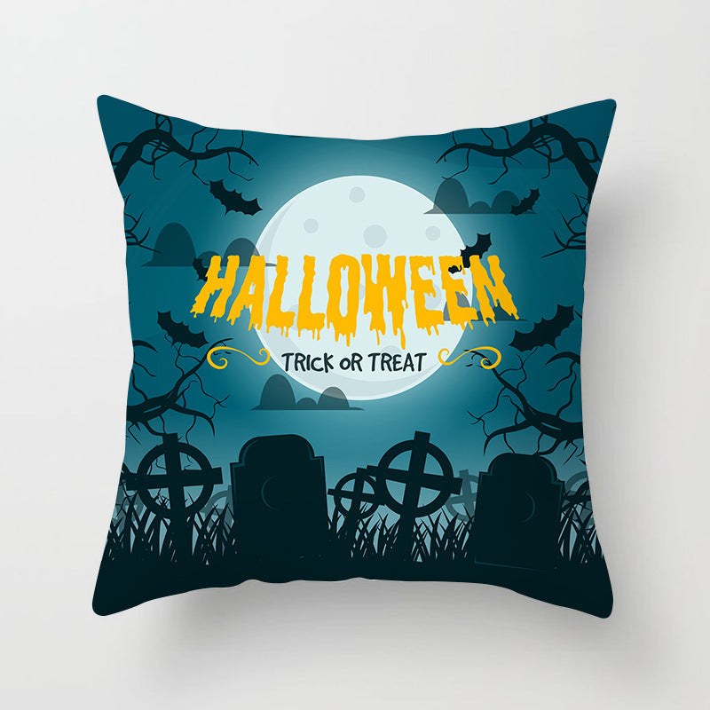 Poszewka Halloweenowa - Nowoczesny Design 45x45cm