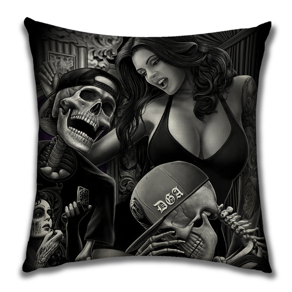 Poduszka Dekoracyjna do Domu w stylu dark