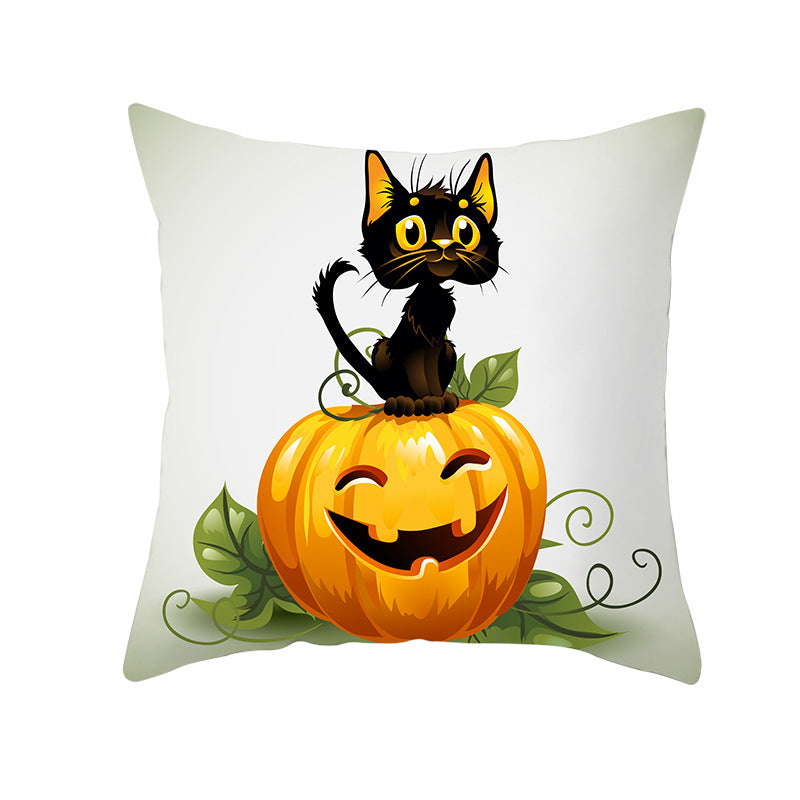 Halloween Pillow - One-sided print on the pillowcase