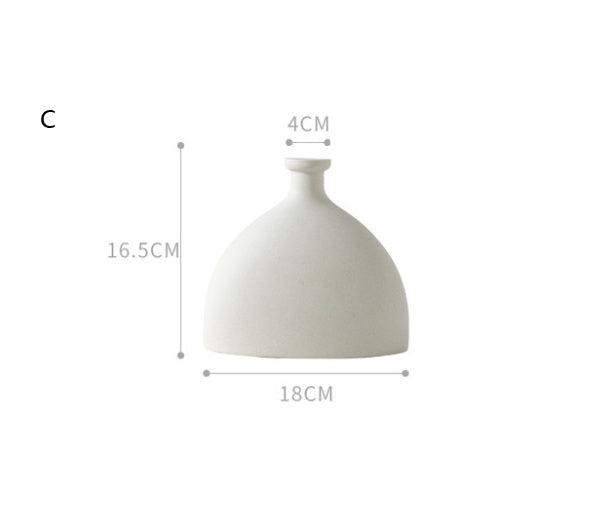 Wazon Ceramiczny Nordic - Elegancki Minimalistyczny Design