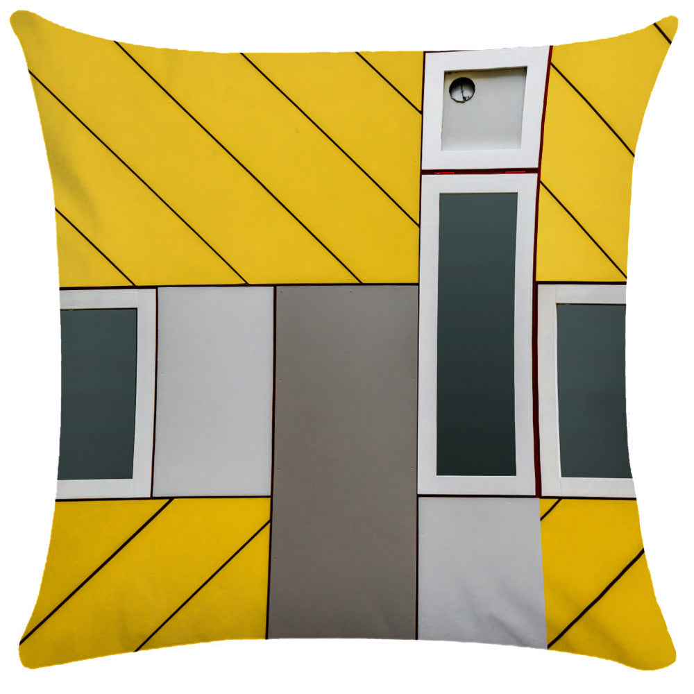 Poszewka Morandi Abstract – Elegancka i Artystyczna Dekoracja
