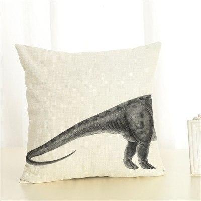Fundas de almohada de dinosaurios: diseños suaves y elegantes