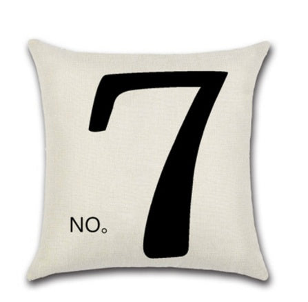 Love Curtain Pillow - Creative Linen Pillowcase for Valentine's Day