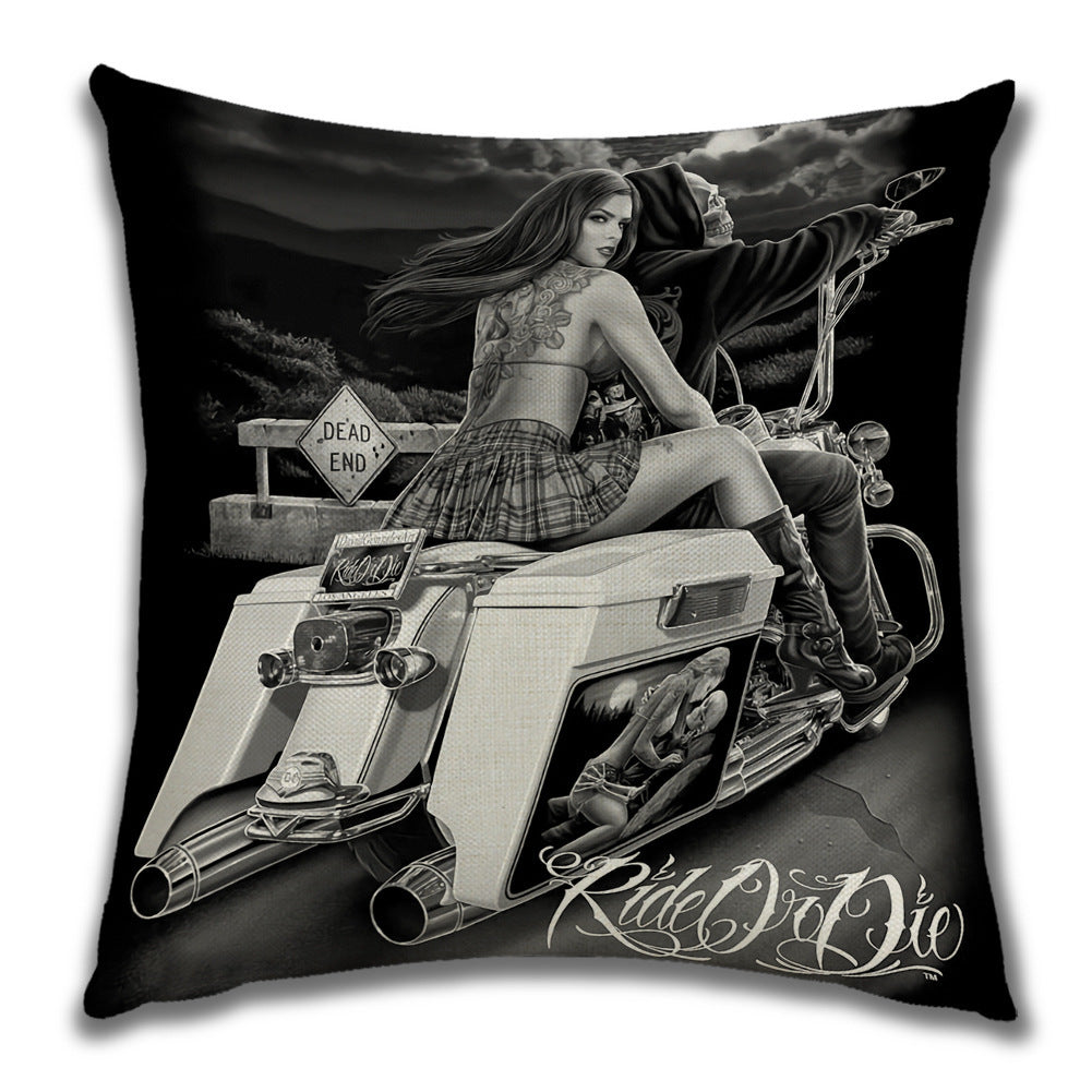 Poduszka Dekoracyjna do Domu w stylu dark