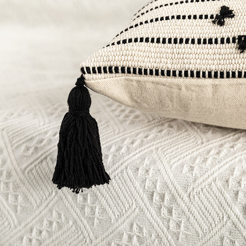 Poduszka Boho Marokańska z Frędzlami