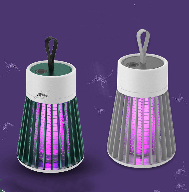 Lámpara eléctrica portátil antimosquitos, repelente de insectos, USB, LED, trampa para mosquitos