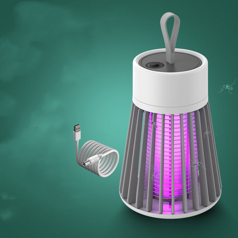 Lámpara eléctrica portátil antimosquitos, repelente de insectos, USB, LED, trampa para mosquitos