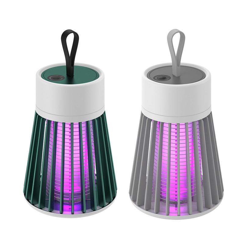 Lámpara eléctrica portátil antimosquitos, repelente de insectos, USB, LED, trampa para mosquitos