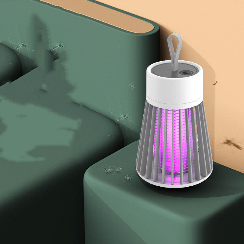 Lámpara eléctrica portátil antimosquitos, repelente de insectos, USB, LED, trampa para mosquitos