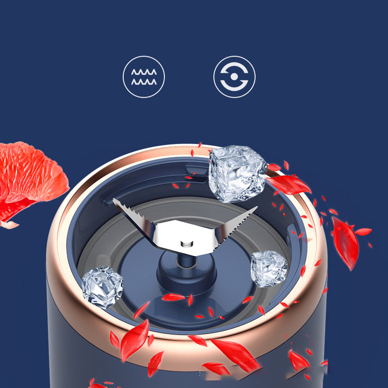 Mini Blender 6-ostrzy - Przenośny Sokowirówka z USB do Smoothie