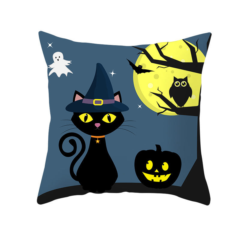Halloween Pillow - One-sided print on the pillowcase
