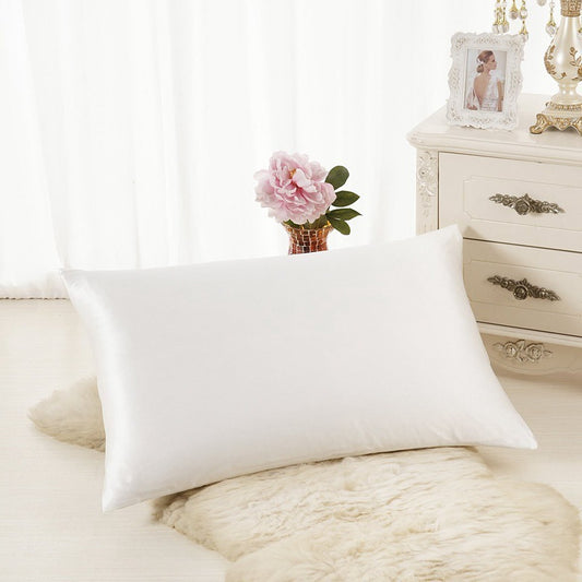 Solid Color Satin Pillowcase
