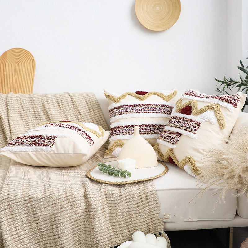 Funda de cojín Art Throw con diseño de ventana salediza