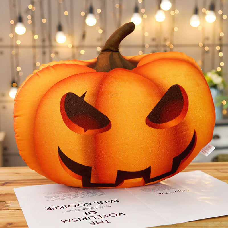 Funny Pumpkin Pillow - Adorable Fall Decoration