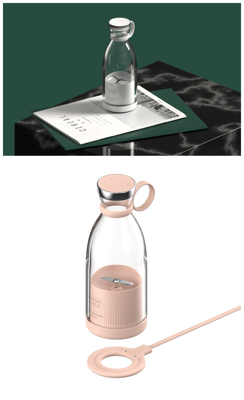 350ML USB Ładowany Elektryczny Blender Sokowy - Przenośny Mikser do Kuchni