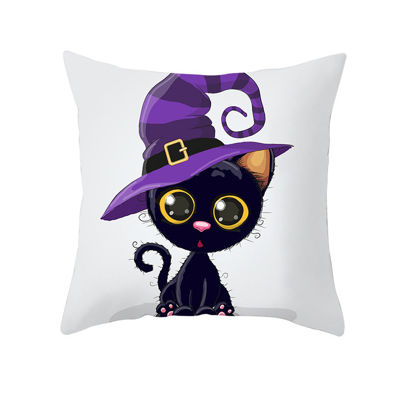 Halloween Pillow - One-sided print on the pillowcase