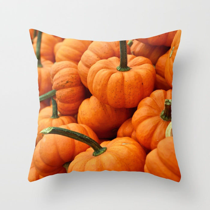 Poszewka na Poduszkę na Halloween z Wzorem Dyni
