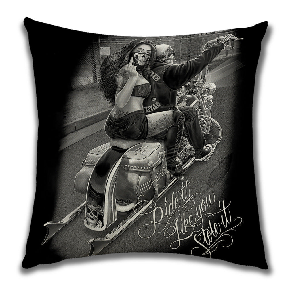 Poduszka Dekoracyjna do Domu w stylu dark