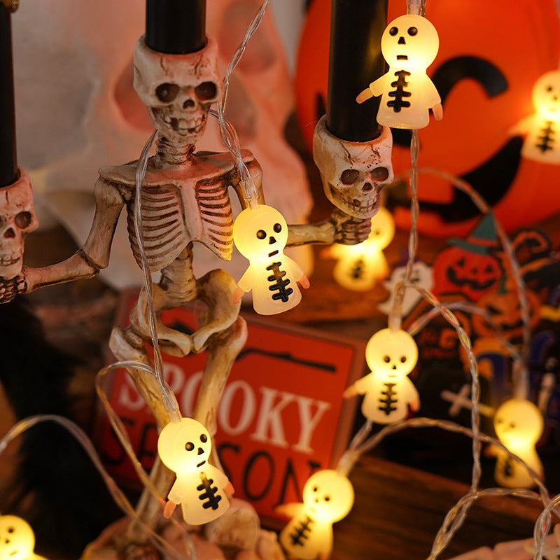 Łańcuch Oświetleniowy Halloween z Miękkiego PVC