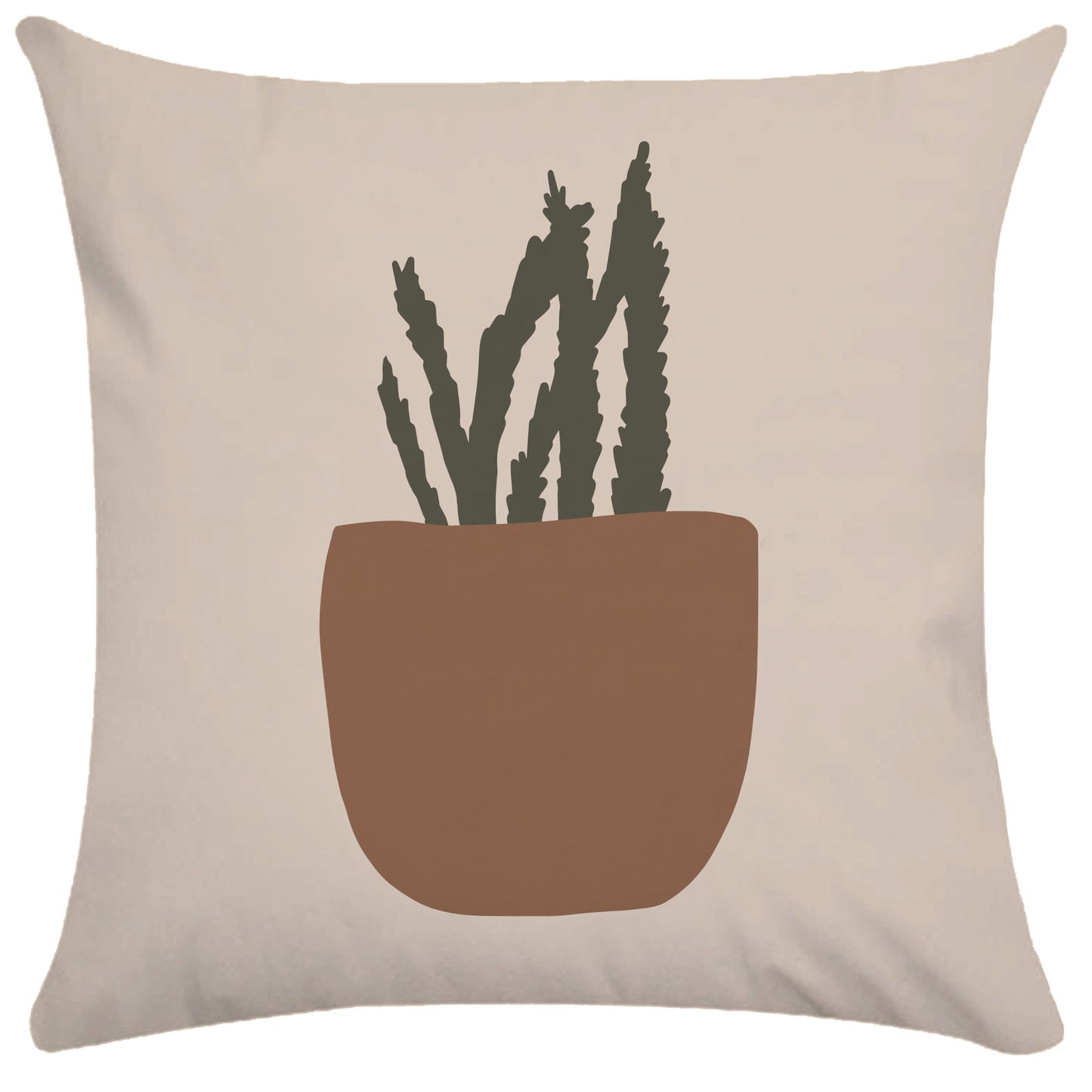 Funda de almohada abstracta femenina