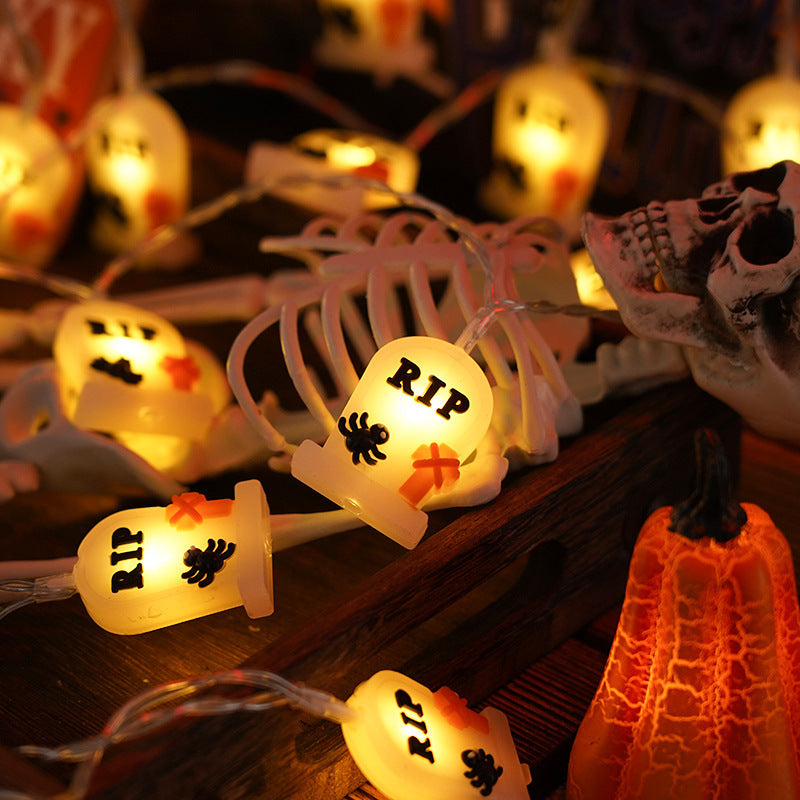 Łańcuch Oświetleniowy Halloween z Miękkiego PVC
