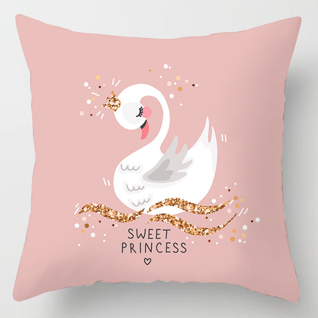 Nowoczesna Poszewka na Poduszkę Sofy – Materiał Peach Skin