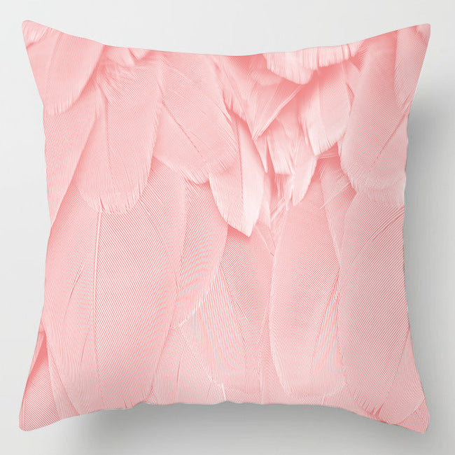 Nowoczesna Poszewka na Poduszkę Sofy – Materiał Peach Skin
