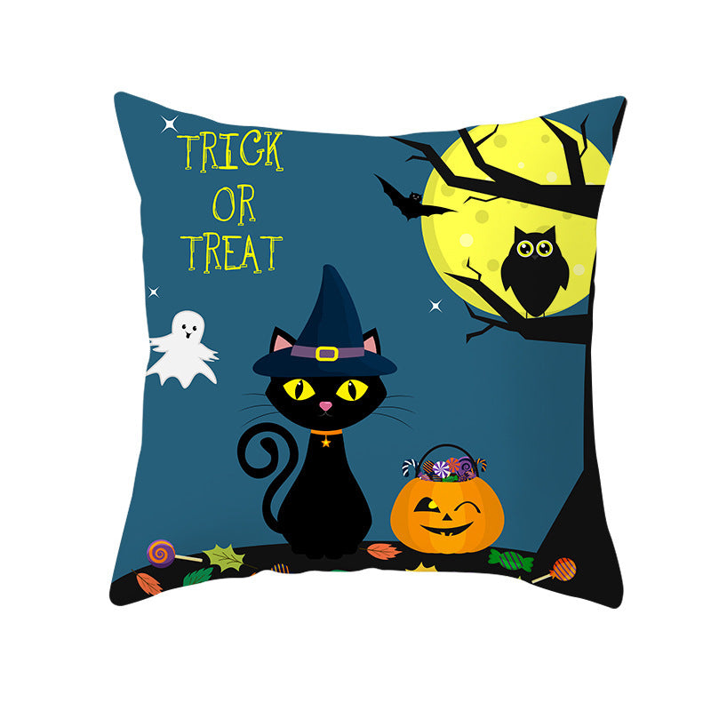 Halloween Pillow - One-sided print on the pillowcase