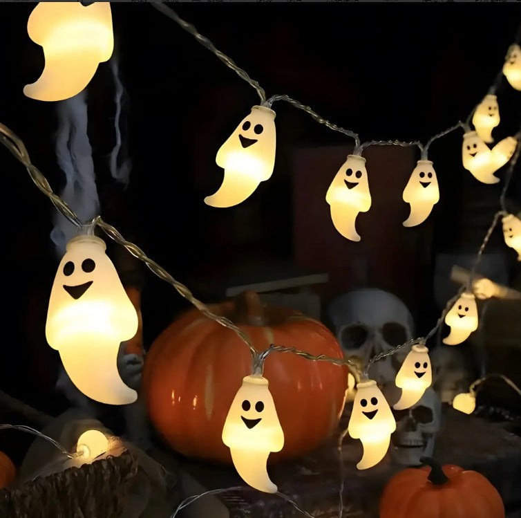 Łańcuch Oświetleniowy Halloween z Miękkiego PVC