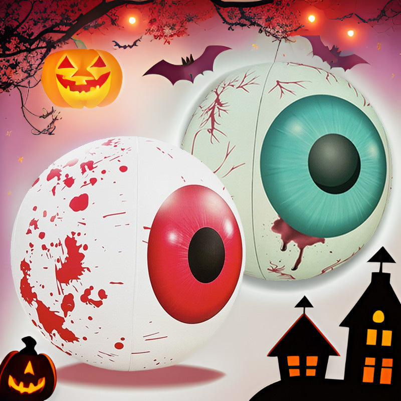 Halloween Decoration - LED Shiny PVC Inflation Ball
