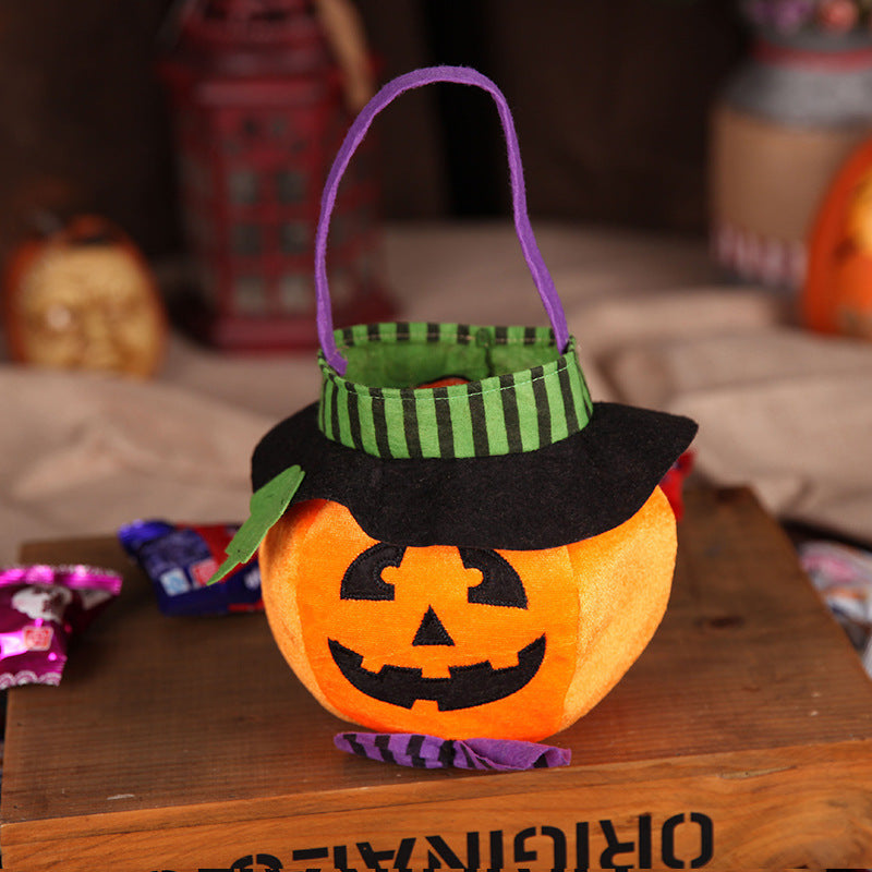 Halloween Treat Bags - Adorable Pumpkin and Witch Shaped Treat Bags