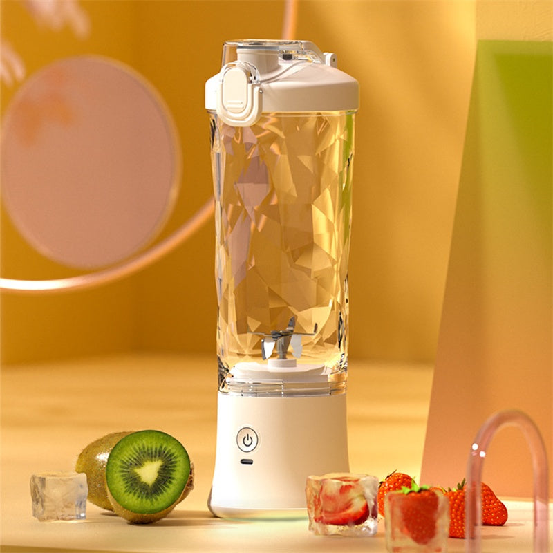 Przenośny Blender Sokowirówka - Osobisty Blender do Koktajli i Smoothie z 6 Ostrzami