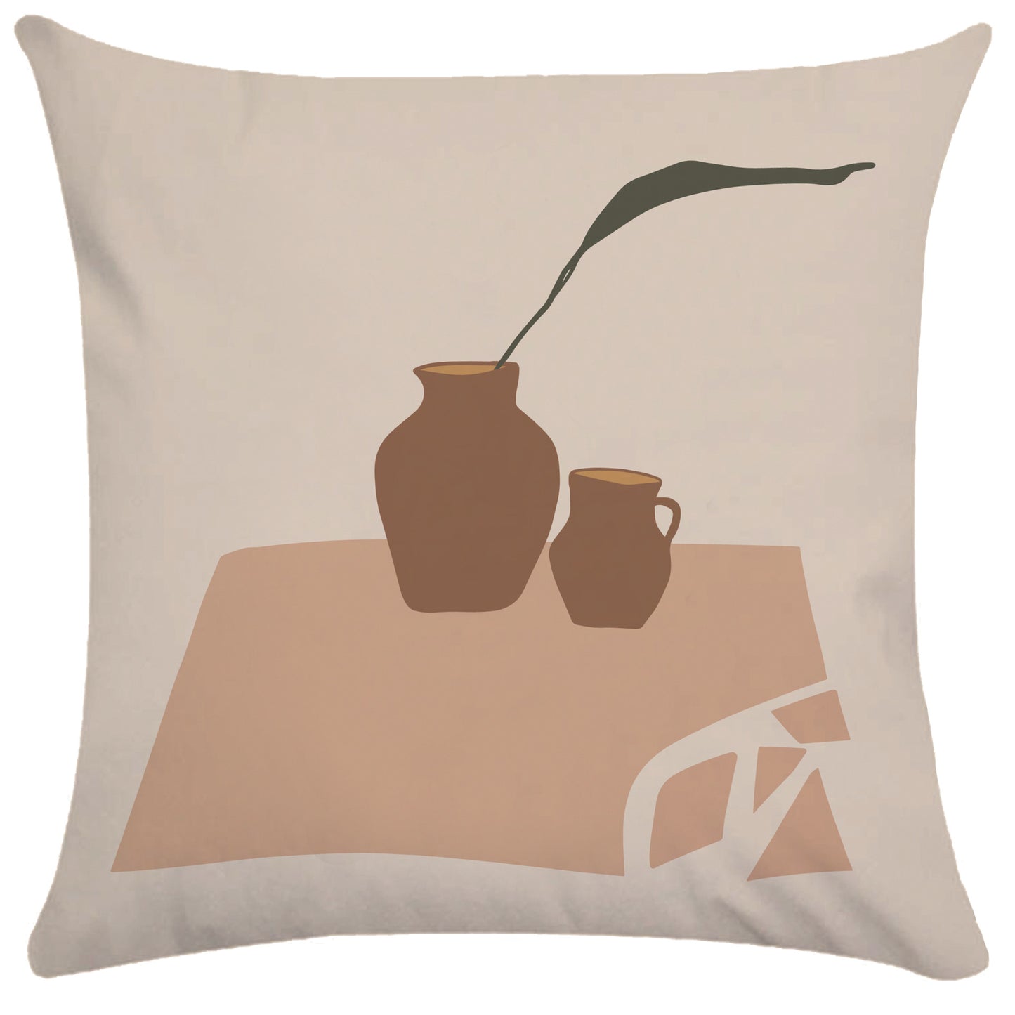 Funda de almohada abstracta femenina