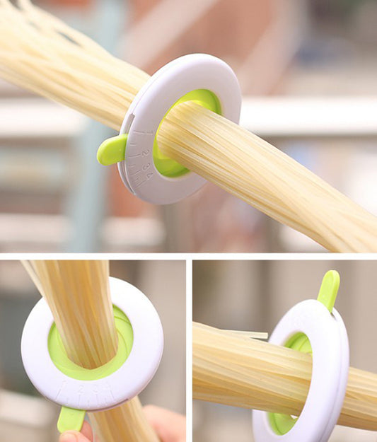 Potenciómetro creativo para medir pasta de fideos, utensilio de cocina
