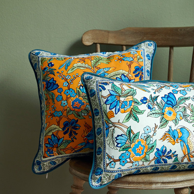 Funda de almohada de estilo campestre francés
