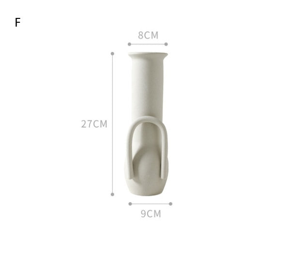 Wazon Ceramiczny Nordic - Elegancki Minimalistyczny Design