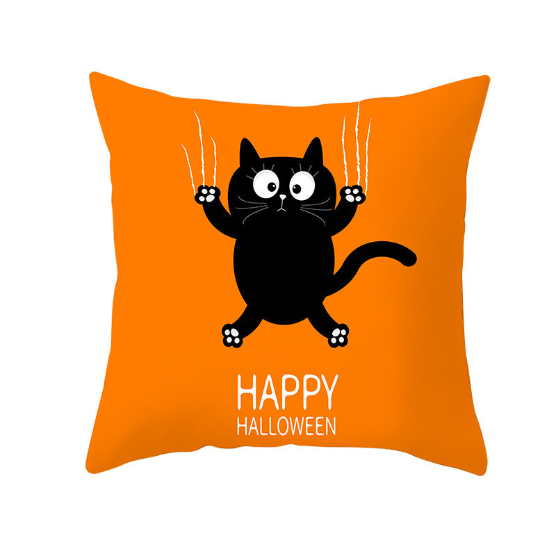 Halloween Pillow - One-sided print on the pillowcase