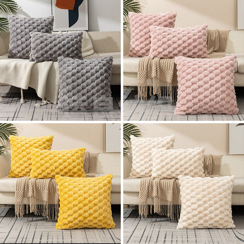 Pokrowiec na Poduszkę Woven Fleece w Jednolitym Kolorze