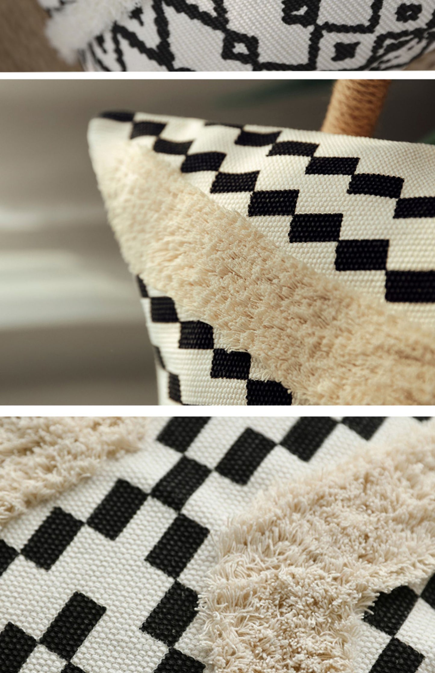 Nordic New Moroccan Sofa Cushion - Stylish Waist and Bed Cushion